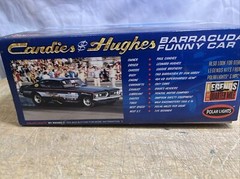 POLAR LIGHTS CANDIES & HUGHES BARRACUDA FUNNY CAR MODEL KIT #POL853/12 X2