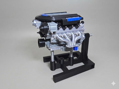 CHEVY CORVETTE ZR1 SUPERCHARGED ENGINE VROOM VROOM 3D PRINTED MODEL ENGINE