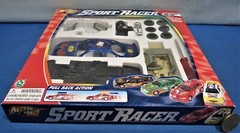 Stock Car Race Kit ~ Die Cast Body ~ Pull Back Spring Action ~ Sport Racer