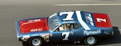 *NEW PORCH TIME DESIGNS 1/25 #7 RAMO STOTT PLYMOUTH ROAD RUNNER/SUPERBIRD DECAL