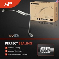 A-Premium Inlet Turbocharger Oil Feed Line Compatible with Hyundai Sonata