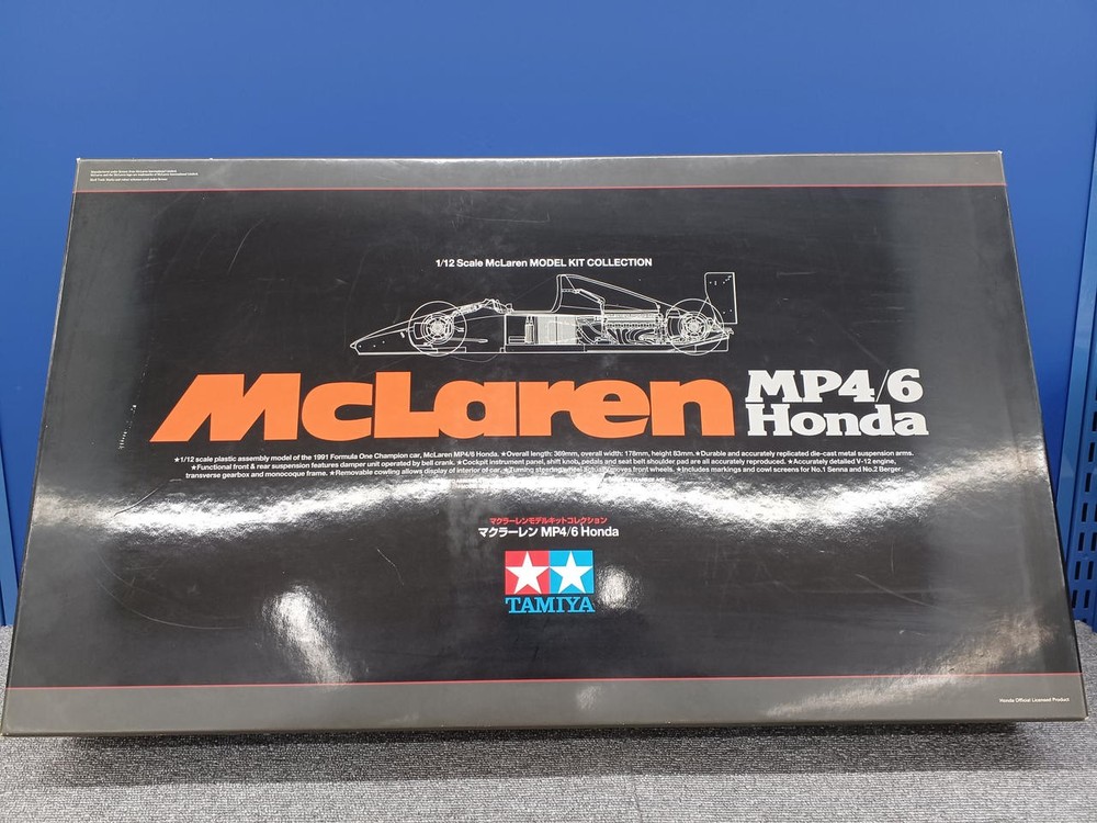 TAMIYA MCLAREN MP4/6 HONDA Collectables 17+