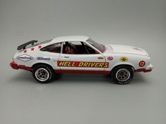 AMT 1/25 Scale Model ’77 Ford Mustang II Hell Driver Car Build 1 of 3 Ways 1475