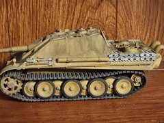 Vintage German Panther Panzerkampfwagen V Tank WWII 1943-1945, Hand Painted
