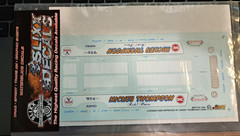 Slixx 1942 Mickey Thompson Rods-Pistons Vega F/C 1/25 waterslide drag decal