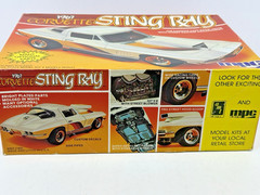 Vintage MPC 1967 Corvette Sting Ray Model Kit 1:25-6357-SEALED PARTS/NIOB