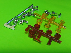 Beacon Flasher Lights 1975 Chevy Van Aquarod Race Team 1/25 AMT Amber Yellow