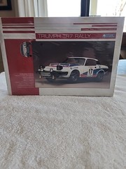 Rare Gunze Sangyo Triumph TR7 Rally 1:24 plastic model kit G-136:600 Sealed NOS