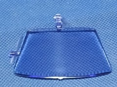 🌟 Blue Windshield 1975 AMC Gremlin X 1:25 Scale 1000s Model Car Parts 4 Sale