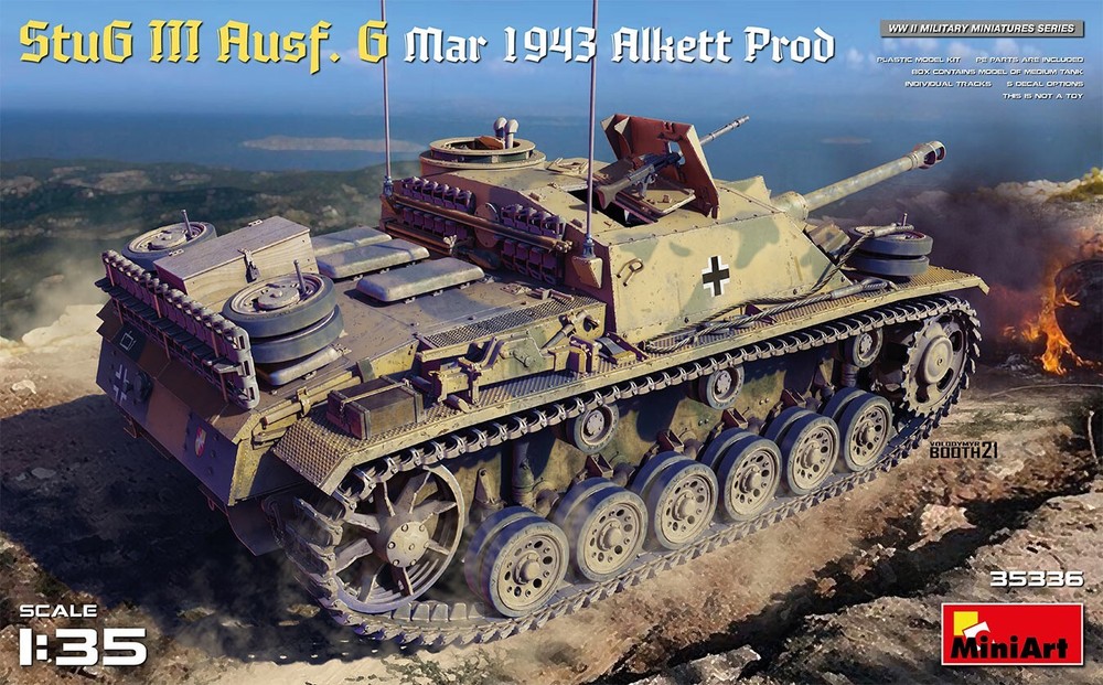 MiniArt 35336 StuG III Ausf. G Mar 1943 Alkett Prod. 1/35