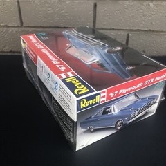 Vintage 1/25 REVELL ’67 PLYMOUTH GTX HEMI NEW OLD STOCK FACTORY SEALED 1994