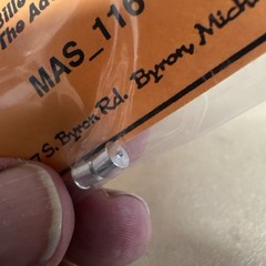 Machined Aluminum Specialties 116 1/24 Scale Oil Filters (Short)