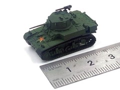 Tank World 1/144 US M3 Stuart Light Tank Finished Model