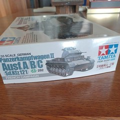 Tamiya 35292 German Panzerkampfwagen II Ausf Tank Open Box 1/35