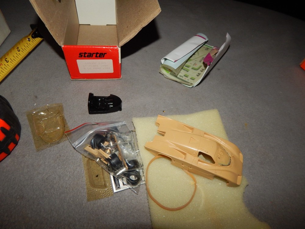 Vintage Starter Jaguar Miami 1984 & Le Mans 1984 Resin Model Kit 1/43? Estate
