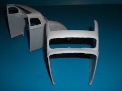 1:12 Scale: 1933 Willys Chopped Coupe Malco Gasser 3D Printed Model Kit