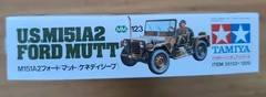 TAMIYA 35123 MILITARY MINIATURE US M151A2 FORD MUTT TruckUtility 1/4 Ton 4×4 Kit