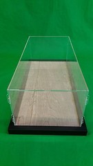 27 x 12 1/2 x 11 Pocher Lamborghini Aventador Acrylic Display Case Black Frame