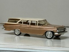 SMP 1959 Chevrolet Nomad Station Wagon Promo Car, Gold/White