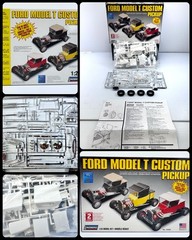 Lindberg Ford Model T Pickup 3 in 1 Plastic Model Truck Kit 1:25 Scale NIB