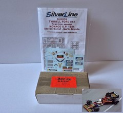 Silver Line 1/43 1984 Tyrrell Ford 0012 Monaco GP Martin Brundle COMPLETE