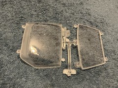 1 25 scale model parts Pontiac Pro Street F/ R Glass Only