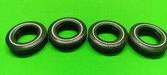 63 1963 Chevy Impala SS 409 1/25 AMT Whitewall Firestone Tires 5 Spoke Mag Rims
