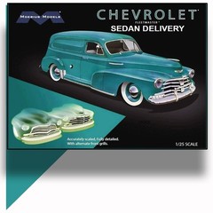 MOEBIUS MODELS 2303 1/25 1946, 47 or 48 CHEVY FLEETMASTER DELIVERY SEDAN KIT