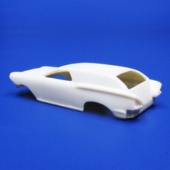 JFSL66 H:O scale 1958 Jimmy Flintstone Chevy Sedan pickup slot car body