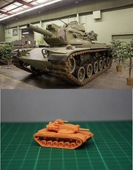 1/144 USA M60A2 Starship Tank (fine detail) Resin Kit