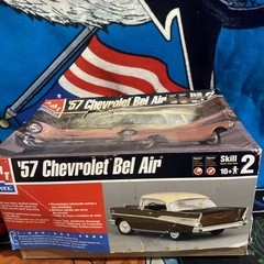 AMT ERTL Pro Shop 1:25 Scale Model Kit Contents Sealed 57 Chevrolet Bel Air Read