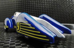 Race Car Hot Rod Built Metal Concept Model1950Jet Age1960Space Craft Rocket Ship