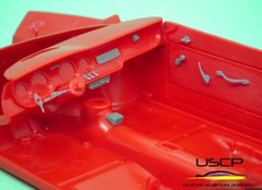 USCP 24A096 1/24 Alfa Romeo Giulia Sprint GTA Interior detail-up set