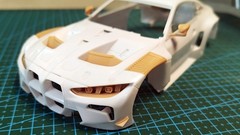 LB Production 1/24 Scale BMW M4 GT3 Evo Transkit (for NuNu BMW M4 GT3 2022 kit)