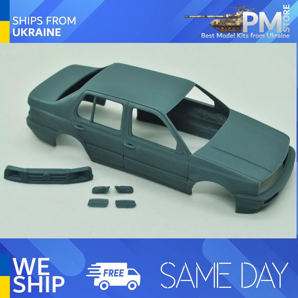 DiOlex DP24012 1/24 Body VW Vento/Jetta MK3 1993 transkit for Revell / Fujimi