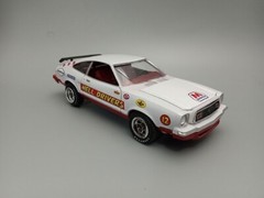 AMT 1/25 Scale Model ’77 Ford Mustang II Hell Driver Car Build 1 of 3 Ways 1475