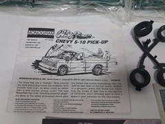 1/25 Monogram 1992 Chevrolet Chevy “Waverider” S-10 Pickup #2438 New Open Box