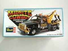 FACTORY SEALED Midnite Cowboy Custom Chevy Wrecker Truck by Revell #H-1383