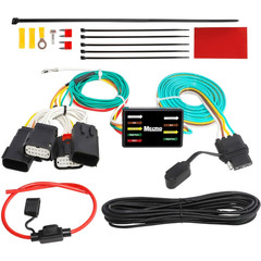 56407 4-Pin Trailer Wiring Harness for 2018-2025 Jeep Wrangler JL/JLU, 2020-2025