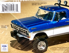 MOEBIUS MODELS 1/25 1971 FORD F-250 CUSTOM 4X4 PICKUP TRUCK MODEL KIT # 2567 F/S