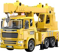 Doyusha 1/24 Quick Plastic Model 2 Crane Truck Color Coded Plastic Model