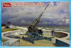 Amusing Hobby AH 35A020 1/35 12.8cm Flak 40 & FuMG 39D Brand New Complete Kit