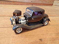 Vintage FORD Coupe Car Built Model Kit – JUNKYARD PARTS!