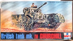 Esci 1/72 Kit # 8043 WWII British Tank Churchill Mk. IV – NOS – Sealed Bag