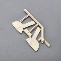 MPC 1/24 Spitfire Mk.Ia Parts Kit Bash Landing Gear Cover Panels