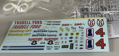 AMT FUNNY CAR MUSTANG GT 427 RETRO DELUXE KIT AMT 888/12 = OPEN BOX SEALED BAGS