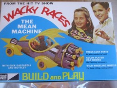 Wacky Races The Mean Machine MPC Snap Plastic Model Kit BAGS SEALED MPC935