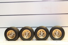 A-24 1/25 scale racing, model car kits, parts dirt track tires and wheels ,