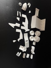 1/25 Scale Sprint Car 3D Printed Kit Unassembled Dirt Track Model DIY Race Car