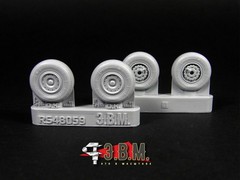 1:48 Resin Wheels Landing Gear for Su 24M Fencer scale model